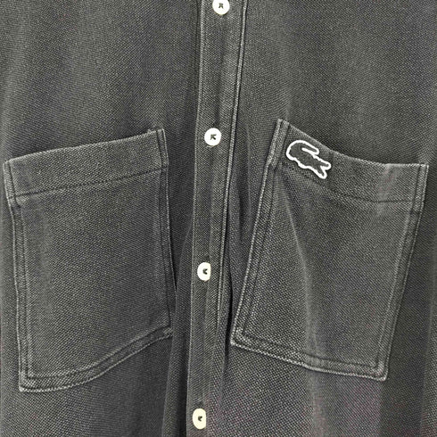 ラコステ LACOSTE ロゴ刺繍 L/S BDシャツ メンズ S