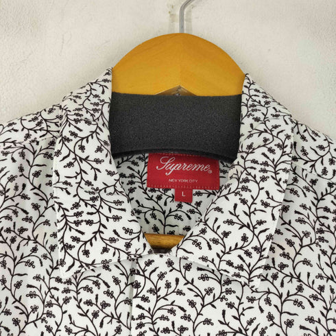 シュプリーム Supreme 19SS VINE RAYON SHIRT メンズ L