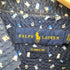 ラルフローレン RALPH LAUREN CLASSIC FIT 総柄 ロゴ 国旗 プリント B.D. S/S サッカー シャツ メンズ import:M