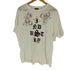 ディーゼル DIESEL リップル生地 薔薇 バラ グラフィック プリント クルーネック S/S Tシャツ Y2K メンズ import:XL