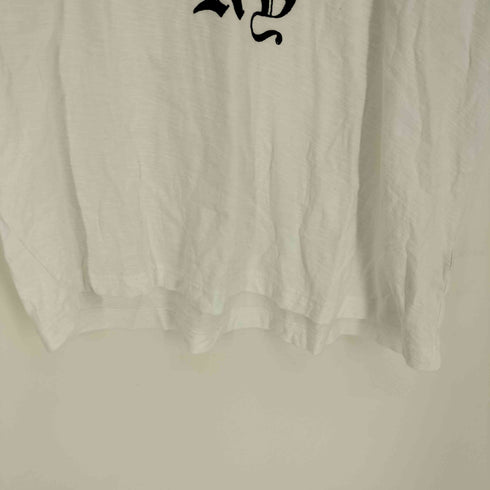 ディーゼル DIESEL リップル生地 薔薇 バラ グラフィック プリント クルーネック S/S Tシャツ Y2K メンズ import:XL