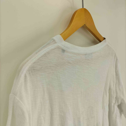 ディーゼル DIESEL リップル生地 薔薇 バラ グラフィック プリント クルーネック S/S Tシャツ Y2K メンズ import:XL