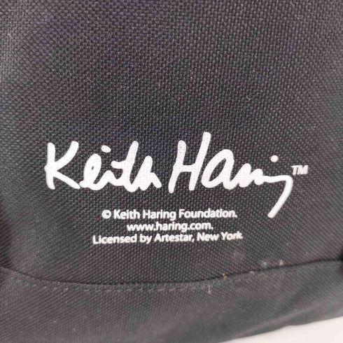 Keith Haring フロントキャラクターデザインバックパック レディース