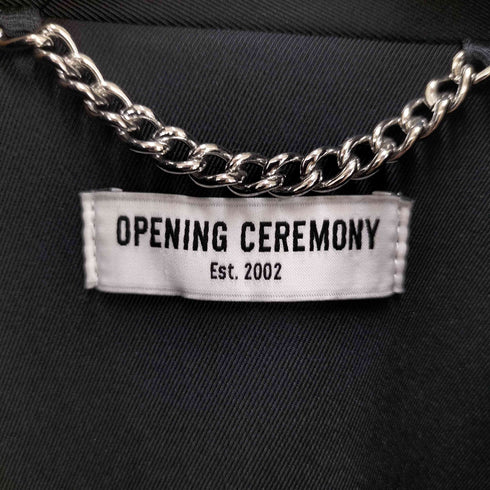 オープニングセレモニー OPENING CEREMONY シースルードッキング トレンチコート レディース