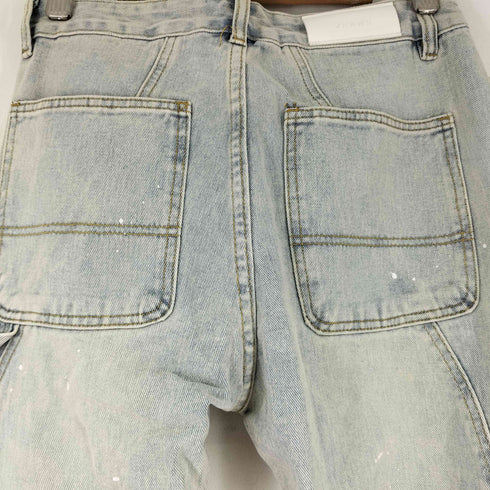 ペインターデニムパンツ サイドジップ メンズ