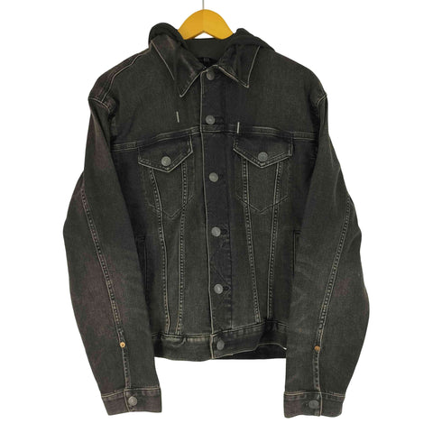 アメリカンイーグル AMERICAN EAGLE フード付きデニムジャケット メンズ M