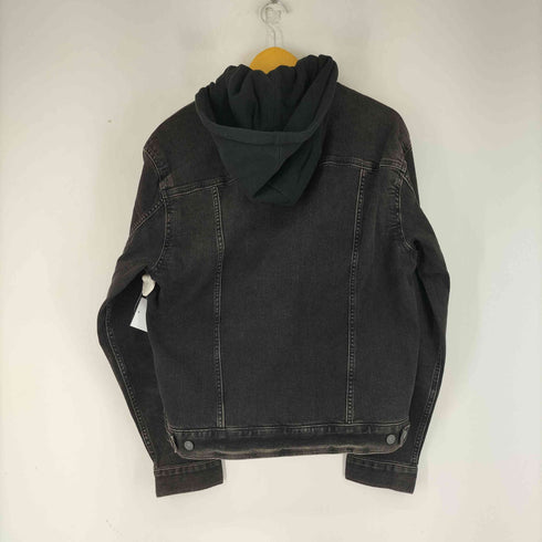 アメリカンイーグル AMERICAN EAGLE フード付きデニムジャケット メンズ M