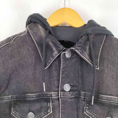 アメリカンイーグル AMERICAN EAGLE フード付きデニムジャケット メンズ M