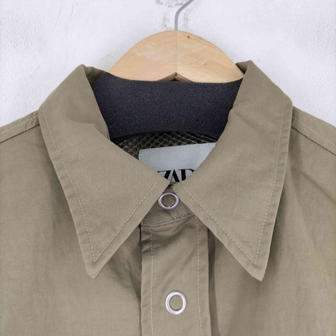 ザラ ZARA TECHNICAL SHIRT メンズ M