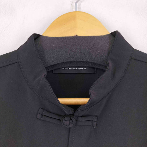 ノットコンベンショナル NOT CONVENTIONAL アシンメトリーチャイナシャツ メンズ FREE