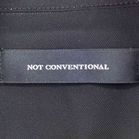 ノットコンベンショナル NOT CONVENTIONAL アシンメトリーチャイナシャツ メンズ FREE