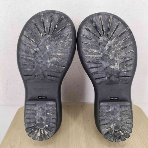 エンフォルド ENFOLD TUBE-SOLE BOOTS レディース 38