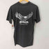 ハーレーダビッドソン HARLEY-DAVIDSON HOLOUBEK USA製 HONOLULU HAWAII ネイティブアメリカン Tシャツ 裾&袖シングル メンズ import:M