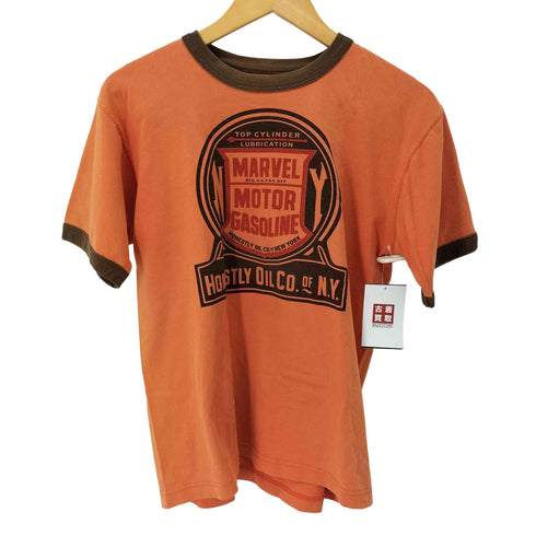 リアルマッコイズ THE REAL McCOY リブカラー切替 リンガーTシャツ メンズ 38