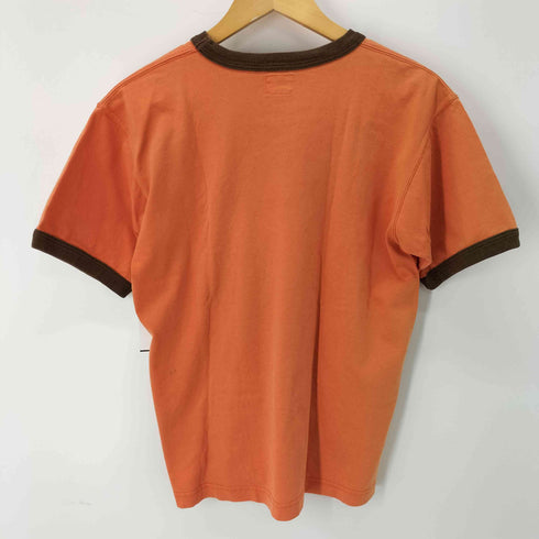 リアルマッコイズ THE REAL McCOY リブカラー切替 リンガーTシャツ メンズ 38