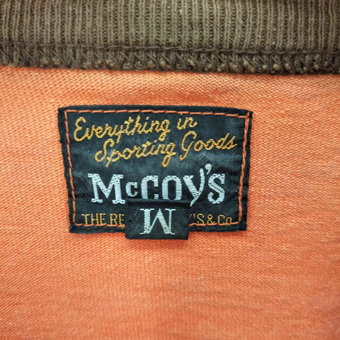 リアルマッコイズ THE REAL McCOY リブカラー切替 リンガーTシャツ メンズ 38