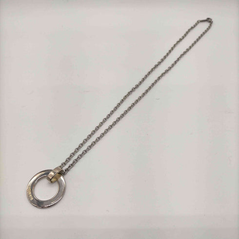 PCU社製 925刻印 ハワイアン サークルトップ seon 316L チェーンネックレス レディース