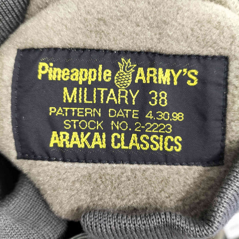 Pineapple Armys A-1型 ミリタリージャケット ポーラーテック メンズ US:38