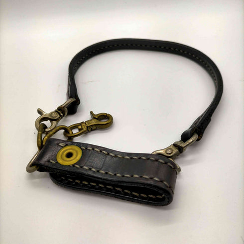 黒羽 レザー ウォレットチェーン メンズ