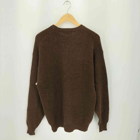 ALPACA BLEND アルパカ ニット クルーネックセーター メンズ M