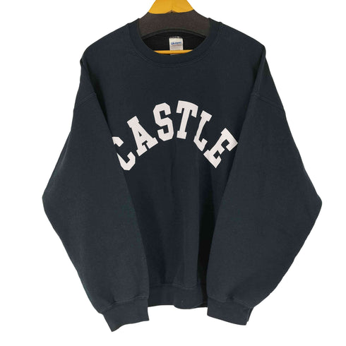 ギルダン GILDAN フロントプリントクルーネックスウェット メンズ import:XL