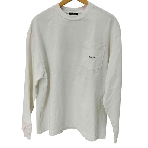 ノーティカ NAUTICA TOO HEAVY POCKET L/S TEE メンズ JPN:M