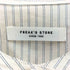 フリークスストア FREAKS STORE バンドカラーストライプ シャツ レディース FREE