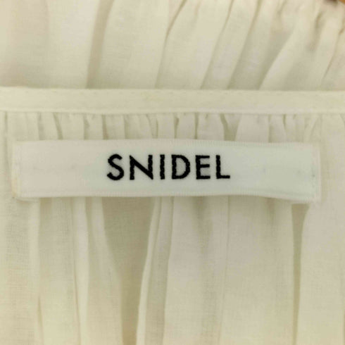 スナイデル snidel 23SS コットンボリュームロングワンピース レディース JPN:1