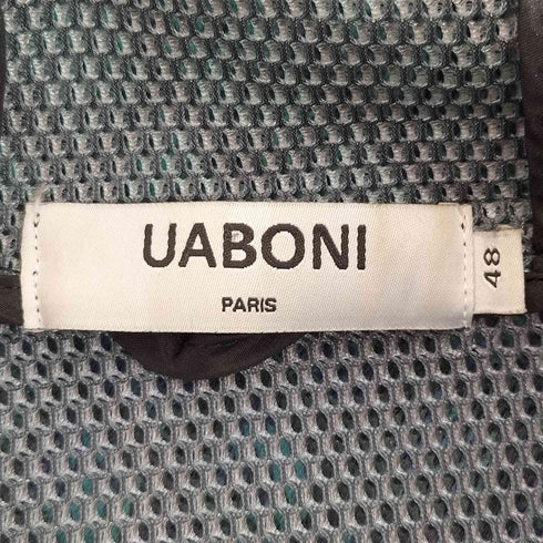 UABONI モノグラム 総柄 メッシュ ジャケット メンズ JPN:48
