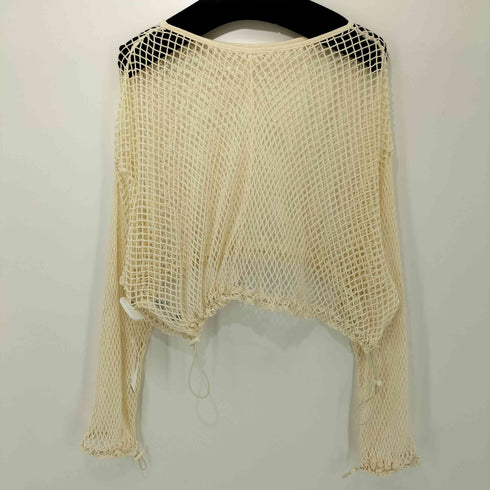 マウジー moussy 24SS MESH CUT TOP レディース FREE