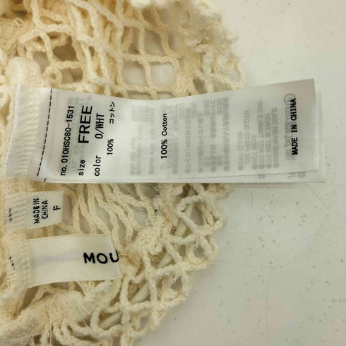 マウジー moussy 24SS MESH CUT TOP レディース FREE