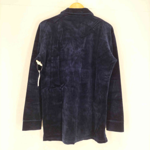 アーペーセー A.P.C. フランス製 ベロアポロシャツ メンズ M