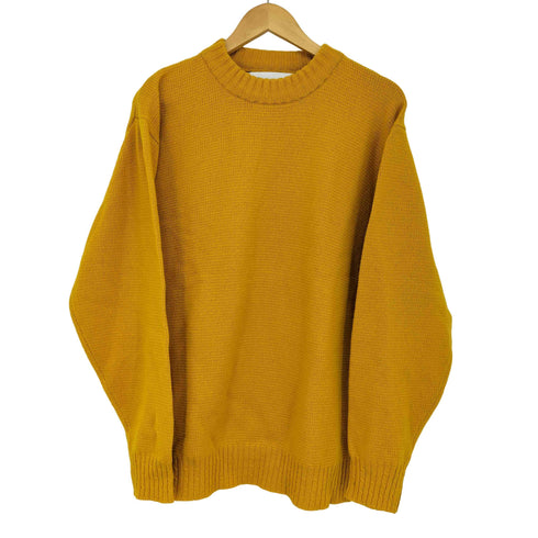 ユナイテッドアローズグリーンレーベルリラクシング UNITED ARROWS green label relaxing ハミルトンラム ワイドカラー ニット メンズ JPN:XL