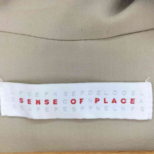 センスオブプレイス SENSE OF PLACE トレンチコート レディース FREE