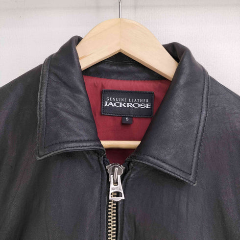 JACK ROSE シープレザー ダブルジップ ジャケット メンズ import:S