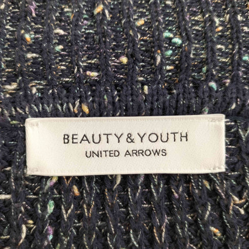 ビューティーアンドユースユナイテッドアローズ BEAUTY & YOUTH UNITED ARROWS 8GミックスカラーVネックニット レディース