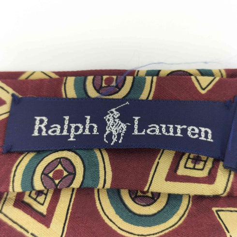 ラルフローレン RALPH LAUREN 菱屋製 シルク ハンドメイド ネクタイ メンズ