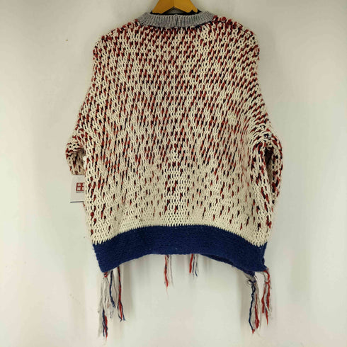 ザラ ZARA マルチカラーフリンジカーディガン レディース import:S