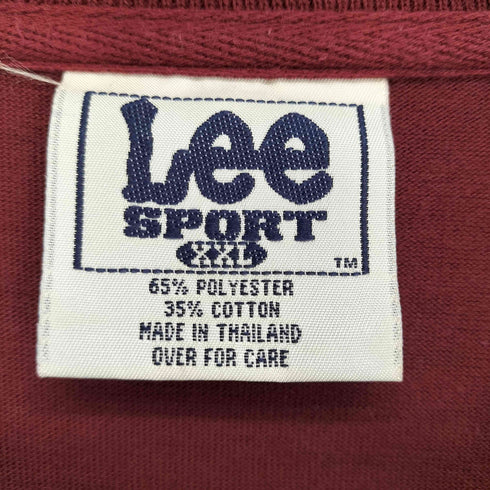 リー Lee SPORT REDSKINS フロント刺繍L/S TEE メンズ XXL