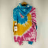 アベイシングエイプ A BATHING APE タイダイ柄 シャークジップアップパーカー メンズ import:M
