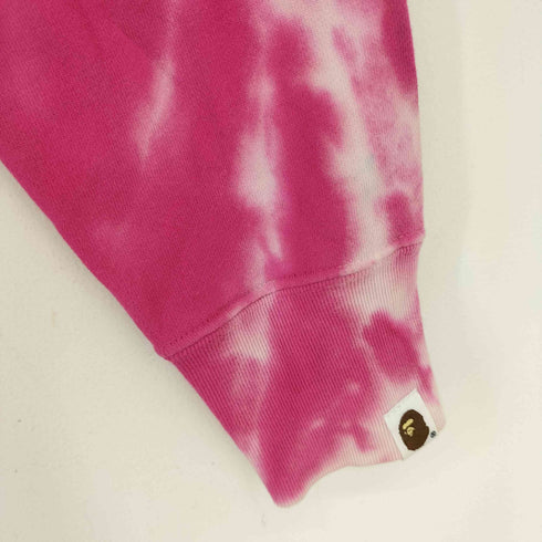 アベイシングエイプ A BATHING APE タイダイ柄 シャークジップアップパーカー メンズ import:M