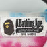 アベイシングエイプ A BATHING APE タイダイ柄 シャークジップアップパーカー メンズ import:M