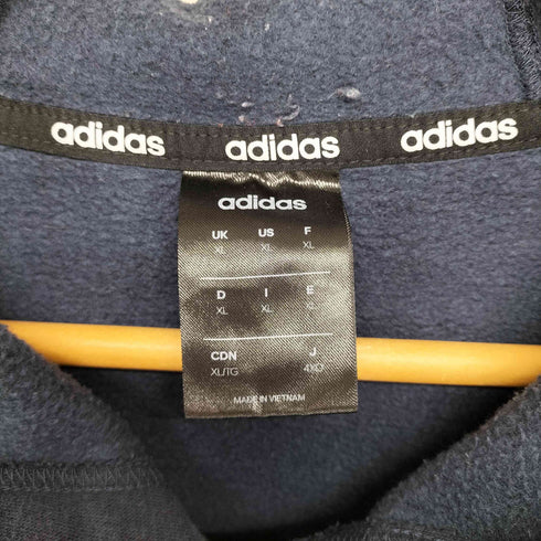 アディダス adidas フロントプリントプルオーバーパーカー メンズ 4XO