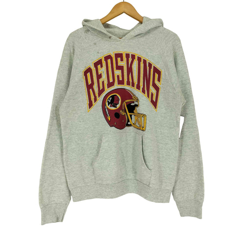 フルーツオブザルーム FRUIT OF THE LOOM 90s USA製 REDSKINS ラグランプルオーバーパーカー メンズ L