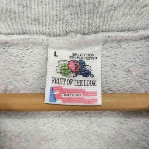 フルーツオブザルーム FRUIT OF THE LOOM 90s USA製 REDSKINS ラグランプルオーバーパーカー メンズ L