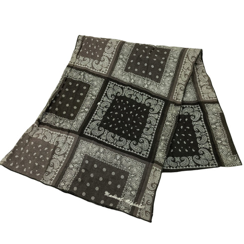 マニュアルアルファベット MANUAL ALPHABET パッチワーク バンダナ メンズ