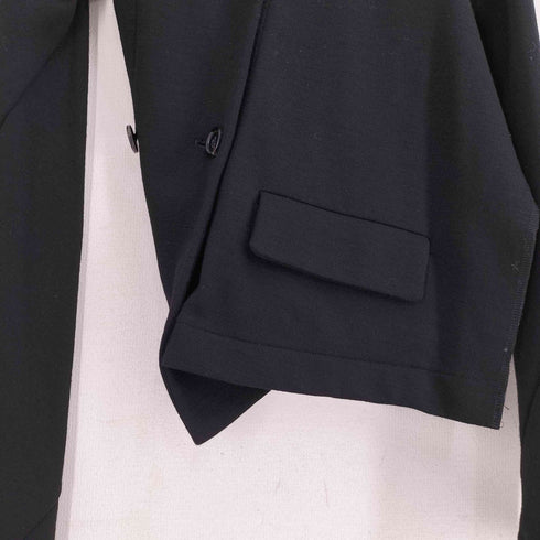 コムデギャルソンコムデギャルソン COMME des GARCONS COMME des GARCONS AD2006 アシンメトリー ねじれ加工 ダブル ウールジャケット レディース JPN:S