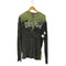 ディーゼル DIESEL T-MATA-H1 プリント ヘンリーネック サーマル ロングスリーブTシャツ メンズ import:L