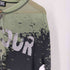 ディーゼル DIESEL T-MATA-H1 プリント ヘンリーネック サーマル ロングスリーブTシャツ メンズ import:L