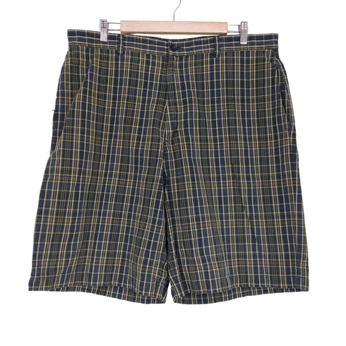 トミーヒルフィガー TOMMY HILFIGER チェック柄コットンショーツ メンズ 38